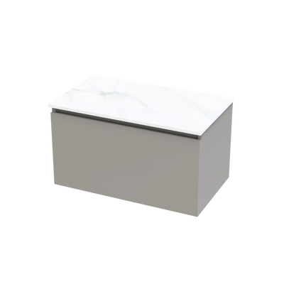 Pinnacle Pro Arctic 800 Single Drawer Wall Vanity