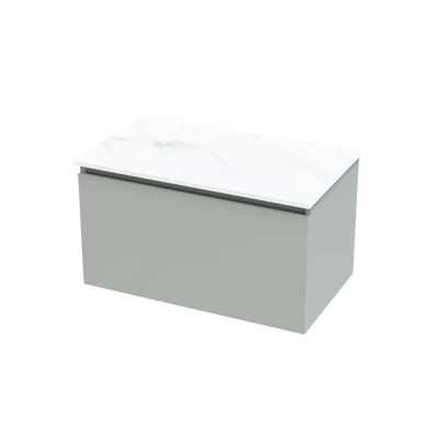 Pinnacle Pro Arctic 800 Single Drawer Wall Vanity