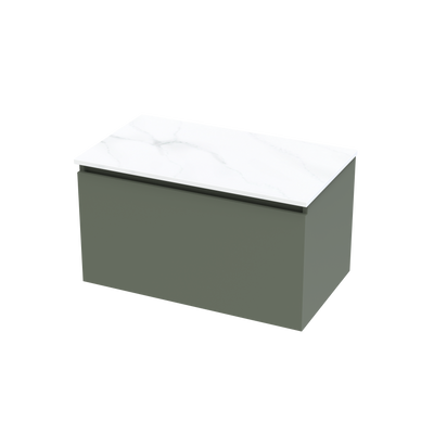 Pinnacle Pro Arctic 800 Single Drawer Wall Vanity