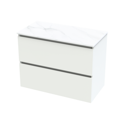 Pinnacle Pro Arctic 900 Double Drawer Wall Vanity