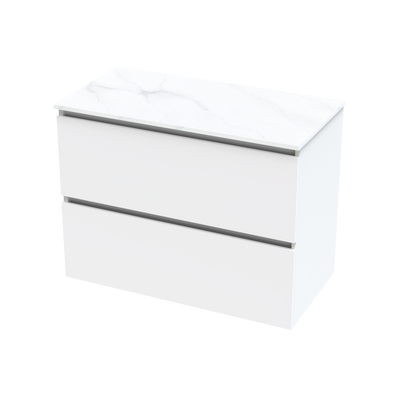 Pinnacle Pro Arctic 900 Double Drawer Wall Vanity