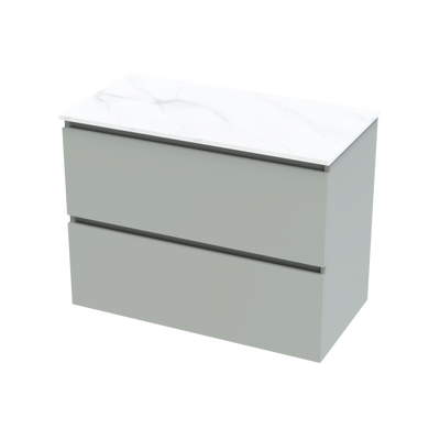 Pinnacle Pro Arctic 900 Double Drawer Wall Vanity