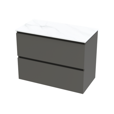 Pinnacle Pro Arctic 900 Double Drawer Wall Vanity