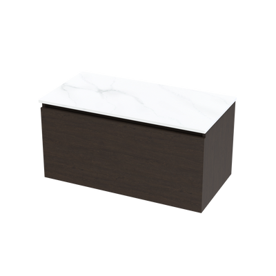 Pinnacle Pro Arctic 900 Single Drawer Wall Vanity