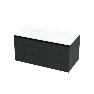 Pinnacle Pro Arctic 900 Single Drawer Wall Vanity