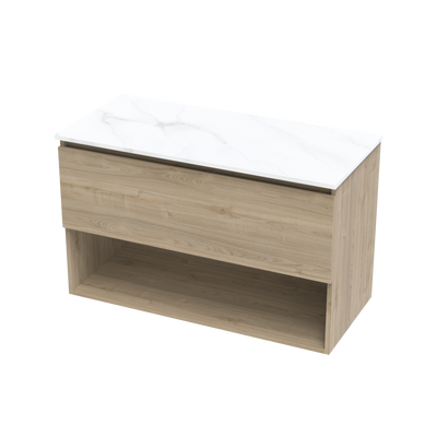 Pinnacle Pro Arctic 1000 Drawer Open Wall Vanity