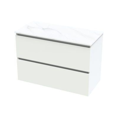 Pinnacle Pro Arctic 1000 Double Drawer Wall Vanity