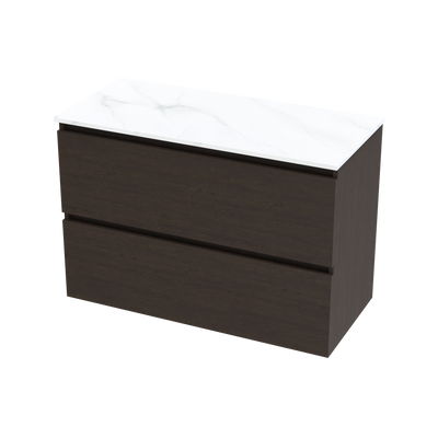 Pinnacle Pro Arctic 1000 Double Drawer Wall Vanity