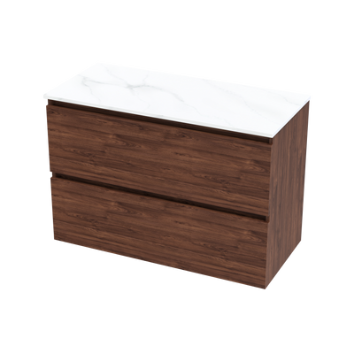 Pinnacle Pro Arctic 1000 Double Drawer Wall Vanity