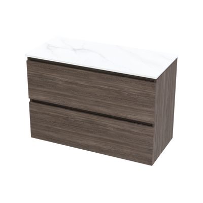 Pinnacle Pro Arctic 1000 Double Drawer Wall Vanity