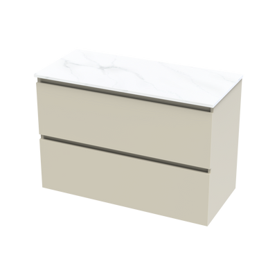 Pinnacle Pro Arctic 1000 Double Drawer Wall Vanity