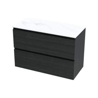 Pinnacle Pro Arctic 1000 Double Drawer Wall Vanity