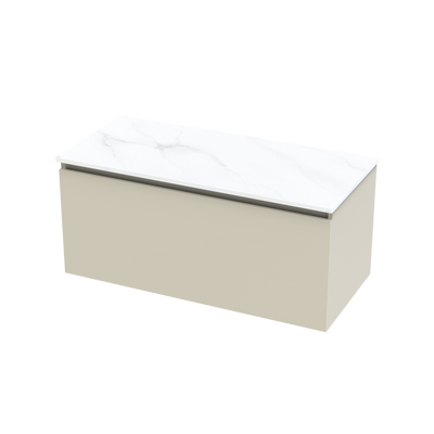 Pinnacle Pro Arctic 1000 Single Drawer Wall Vanity