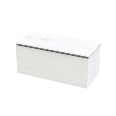 Pinnacle Pro Arctic 1000 Single Drawer Wall Vanity