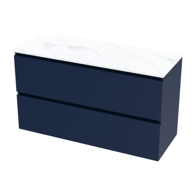 Pinnacle Pro Arctic 1200 Double Drawer Wall Vanity