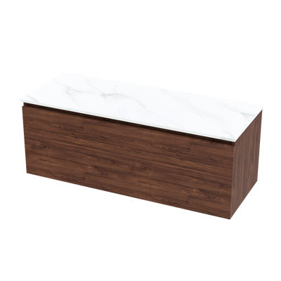 Pinnacle Pro Arctic 1200 Single Drawer Wall Vanity