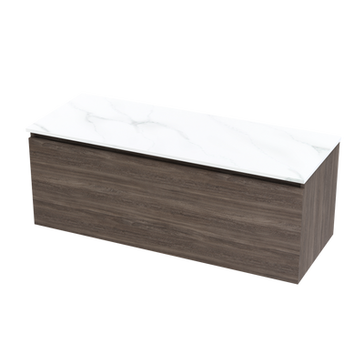 Pinnacle Pro Arctic 1200 Single Drawer Wall Vanity