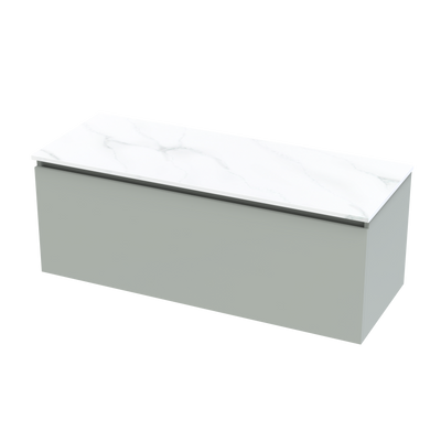 Pinnacle Pro Arctic 1200 Single Drawer Wall Vanity