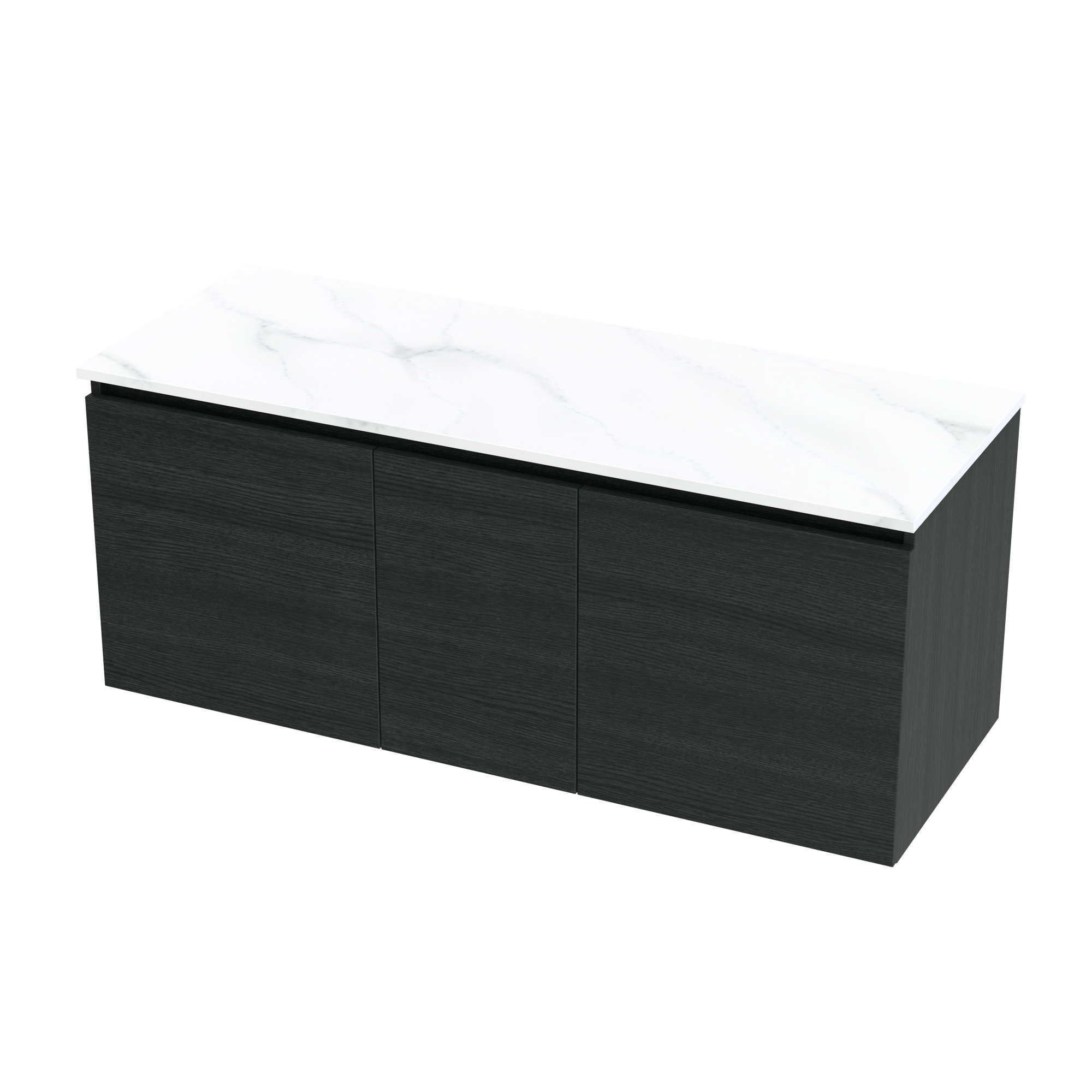 Pinnacle Pro Arctic 1200 Double Bowl Classic Wall Vanity