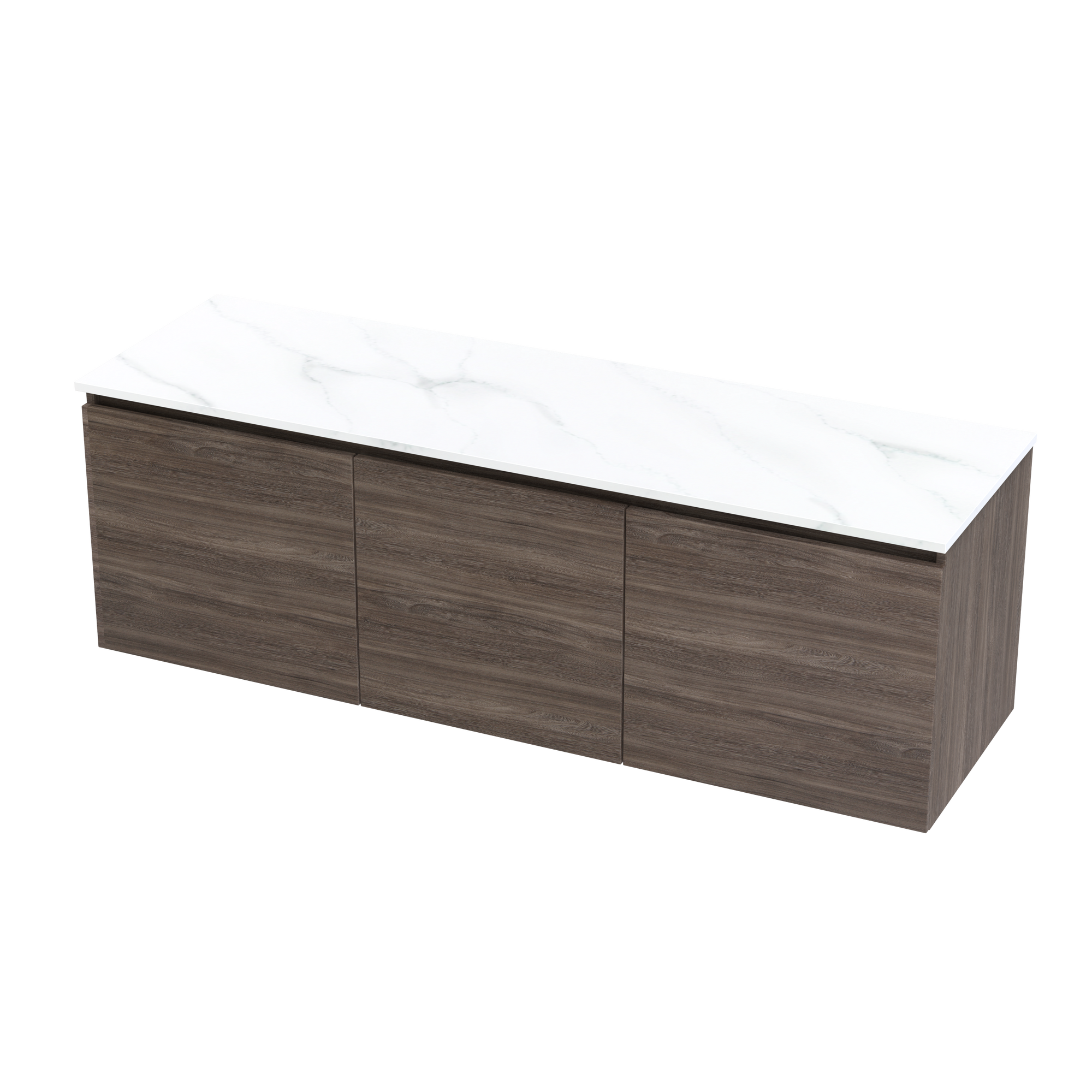 Pinnacle Pro Arctic 1500 Double Bowl Classic Wall Vanity
