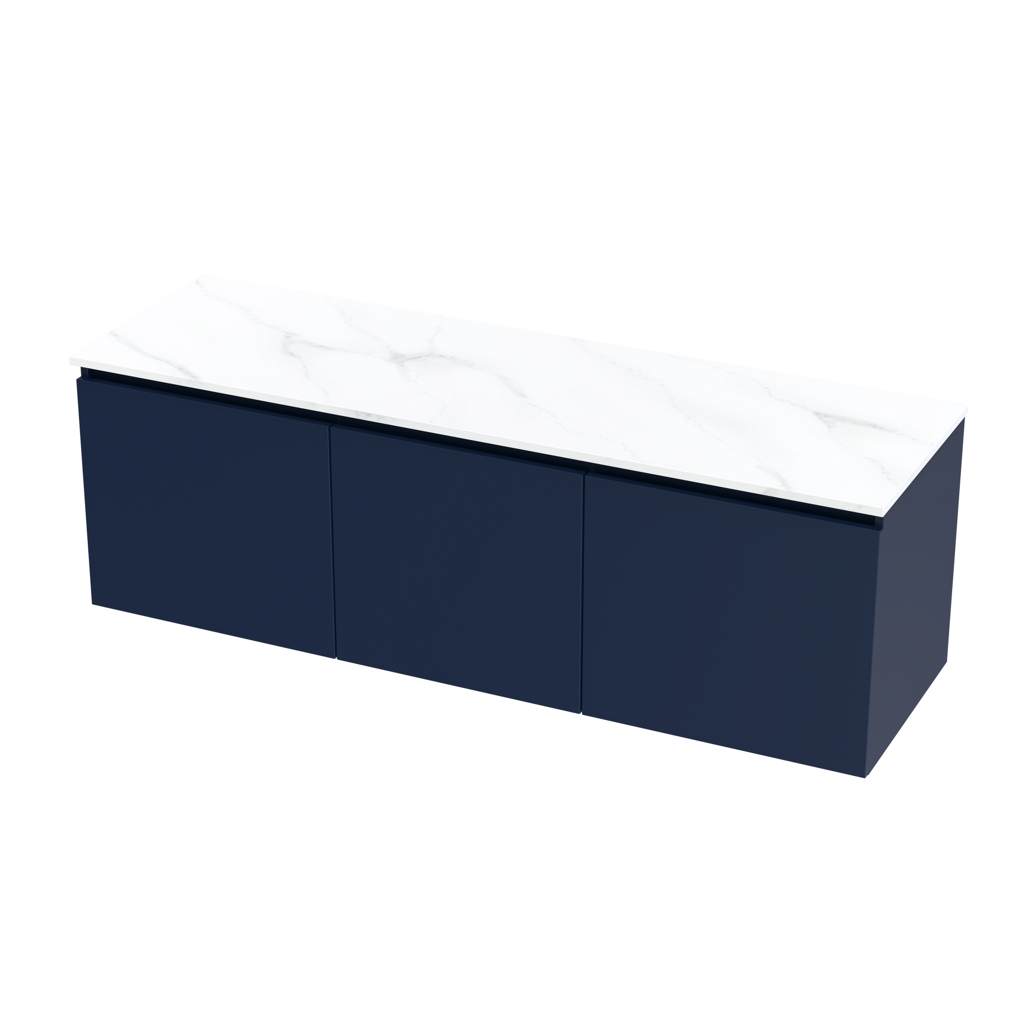 Pinnacle Pro Arctic 1500 Double Bowl Classic Wall Vanity