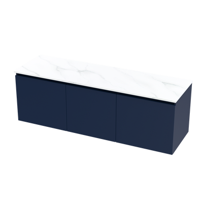 Pinnacle Pro Arctic 1500 Double Bowl Classic Wall Vanity