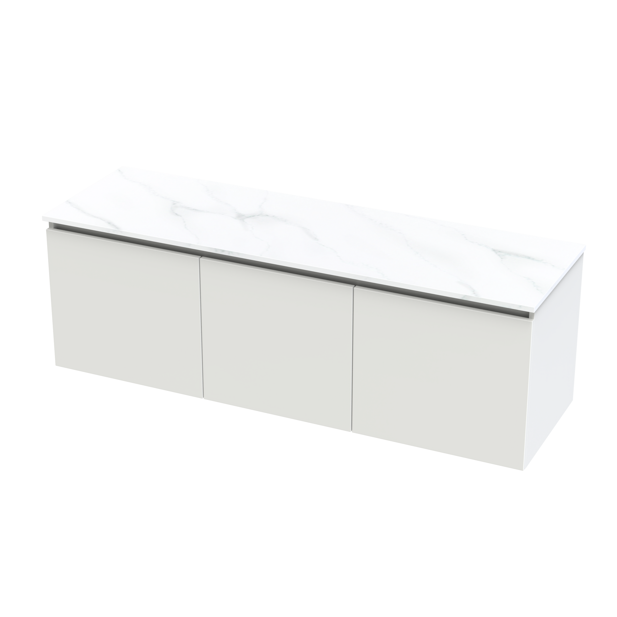 Pinnacle Pro Arctic 1500 Double Bowl Classic Wall Vanity