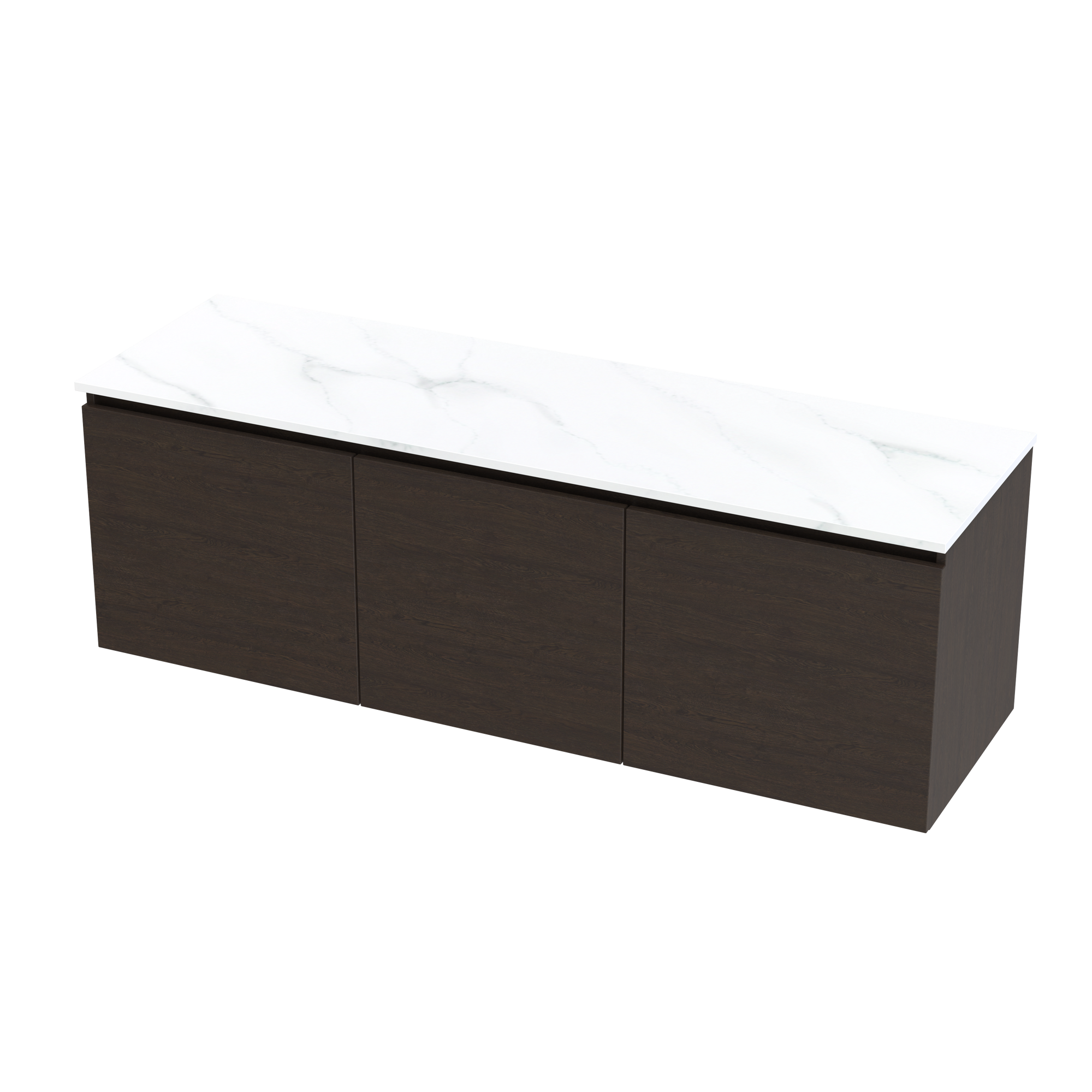 Pinnacle Pro Arctic 1500 Double Bowl Classic Wall Vanity