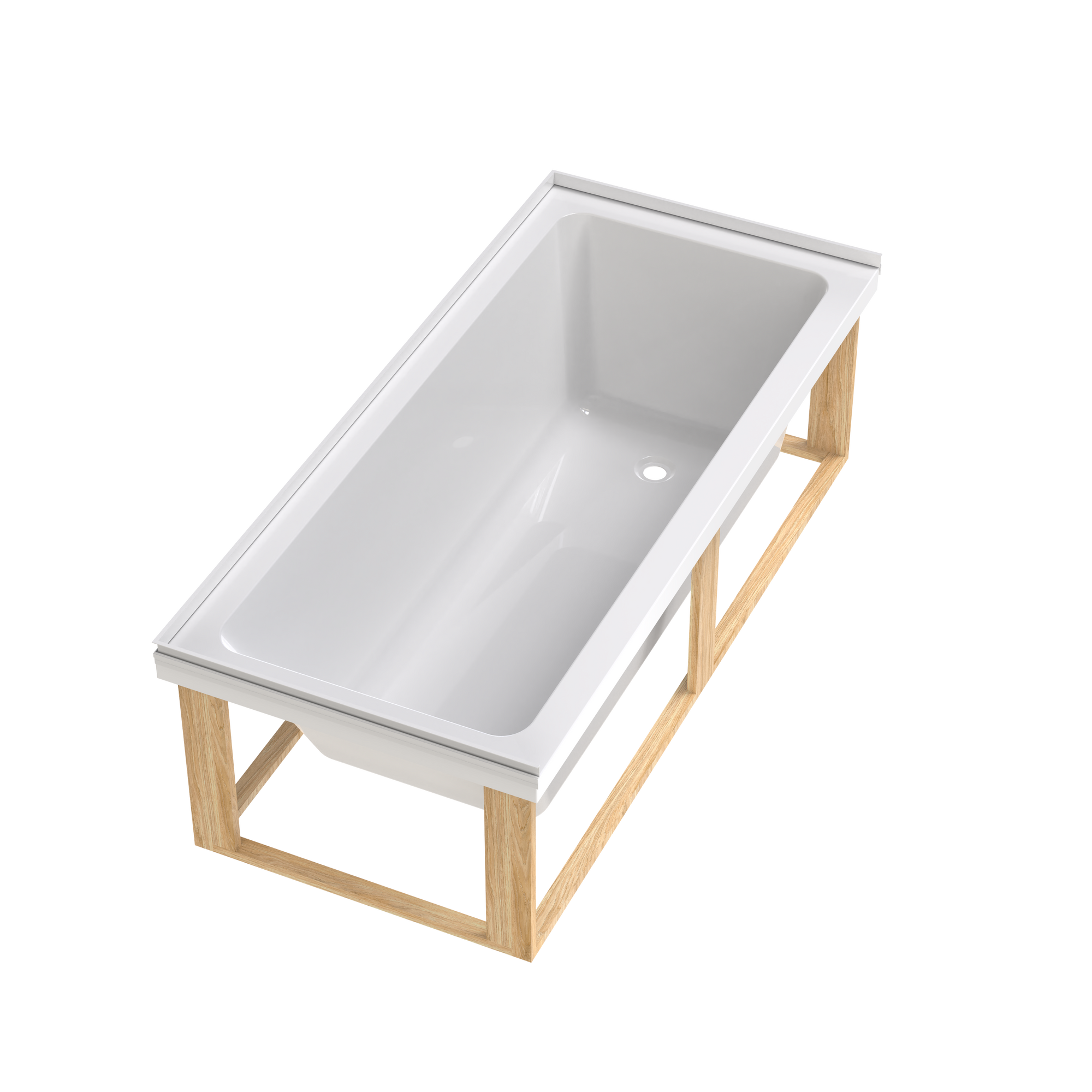 Nikau Drop in Bath 1675mm