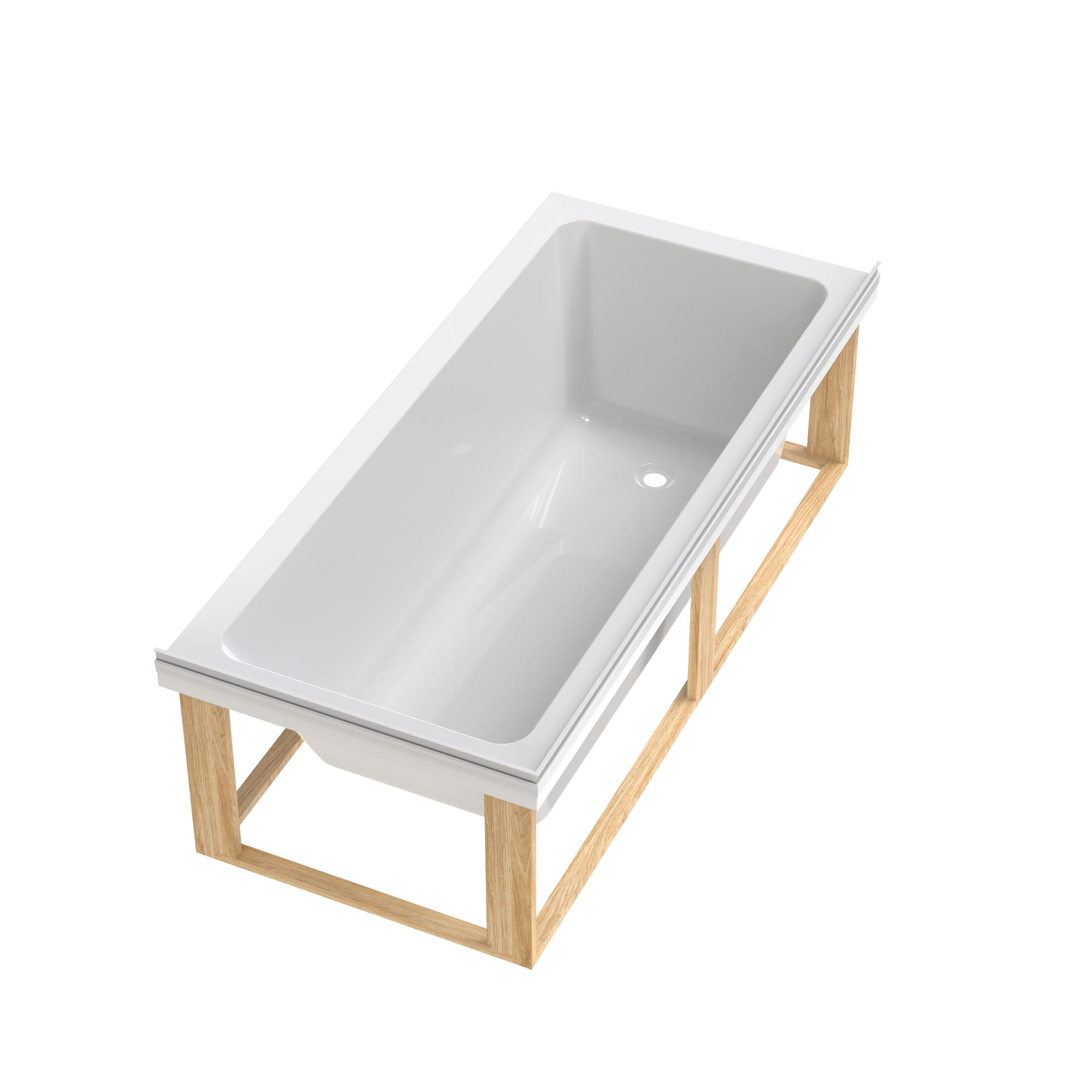 Nikau Drop in Bath 1675mm