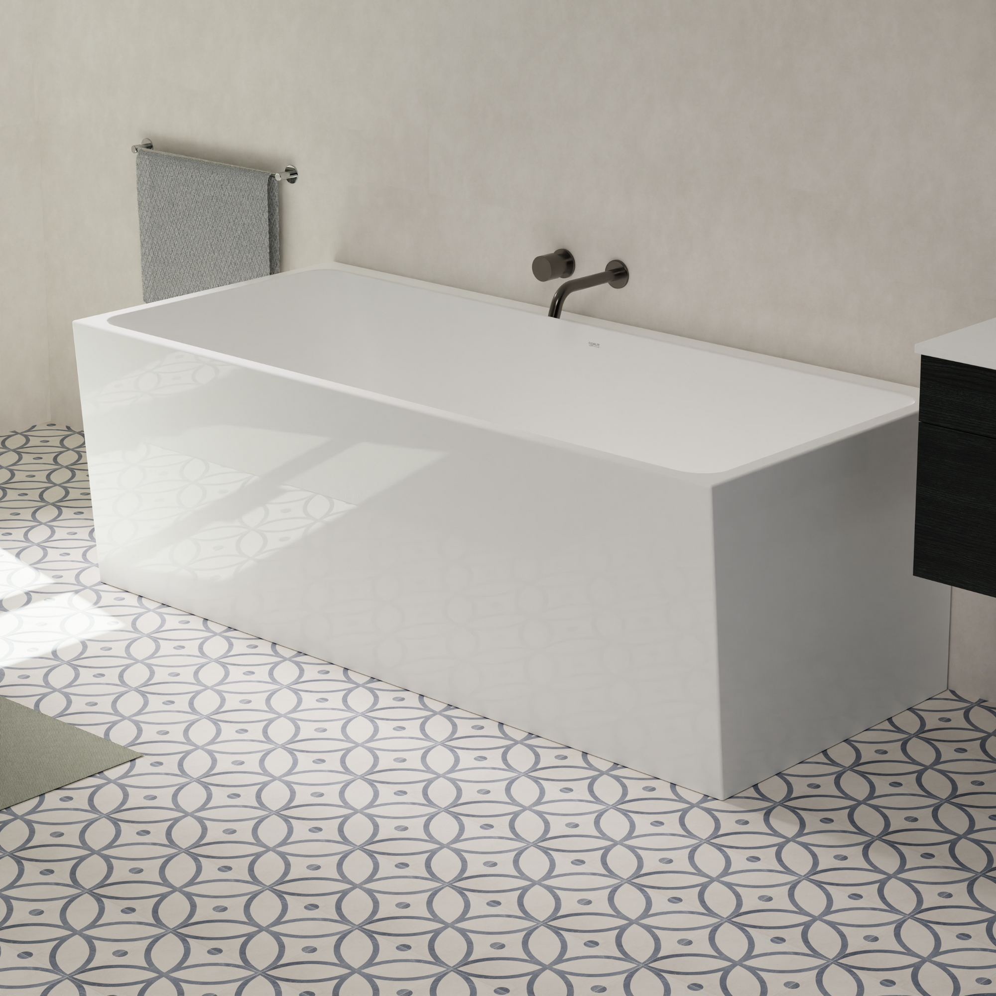 Varo 1675 Back to Wall Bath