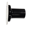 EasyClean Waste Lid Assembly for Showers - White