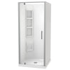 Millennium Square 3 Sided Pivot Door Acrylic Wall Shower