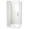 Millennium Square 2 Sided Pivot Door Acrylic Wall Shower