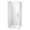 Millennium Square 2 Sided Pivot Door Acrylic Wall Shower