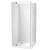 Sierra Square 2 Sided Pivot Door Acrylic Wall Shower