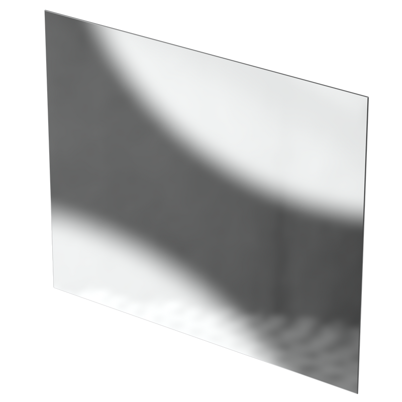 Polished Edge Rectangle Mirror